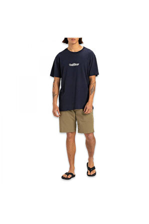 Quiksilver Eqyzt08062 Fineline Ss Lacivert Erkek T-Shirt