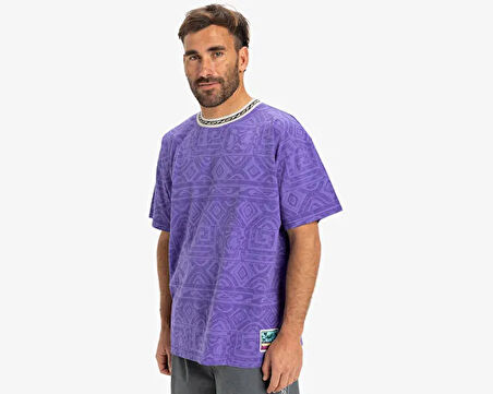 Quiksilver Global Heat Ss Tee Erkek Günlük Tişört EQYKT04365 Mor