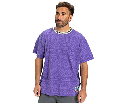 Quiksilver Global Heat Ss Tee Erkek Günlük Tişört EQYKT04365 Mor