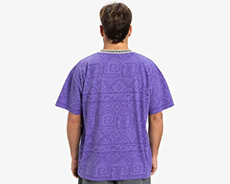 Quiksilver Global Heat Ss Tee Erkek Günlük Tişört EQYKT04365 Mor