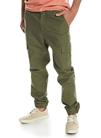 EQYNP03321 MW CUFFED CARGO Haki Normal Kalıp Erkek Pantolon