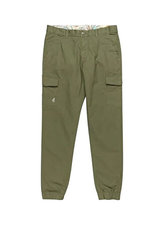 EQYNP03321 MW CUFFED CARGO Haki Normal Kalıp Erkek Pantolon
