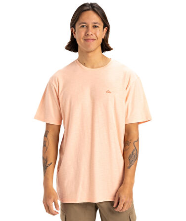 Quiksilver Slub Roundneck Erkek Kısa Kollu Tişört EQYKT04377 Somon
