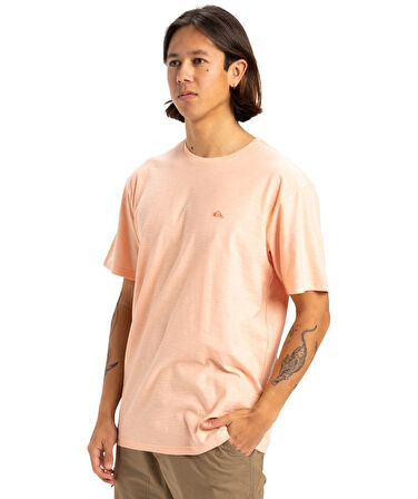 Quiksilver Slub Roundneck Erkek Kısa Kollu Tişört EQYKT04377 Somon
