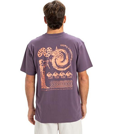 Quiksilver EQYZT08053-PQC0 Ev Cosmic Vibrations Ss Erkek Spor Tişört