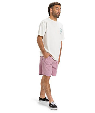Quiksilver EQYZT08032-WBK0 Hw Outside inside Ss Erkek Spor Tişört