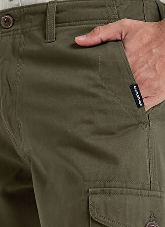 EQYWS03881 CRUCIAL BATTLE CARGO Yeşil Standart Fit Erkek Şort