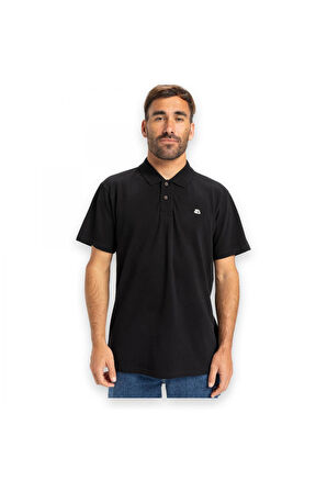 Quiksilver Eqykt04362 Dna Polo Siyah Erkek T-Shirt