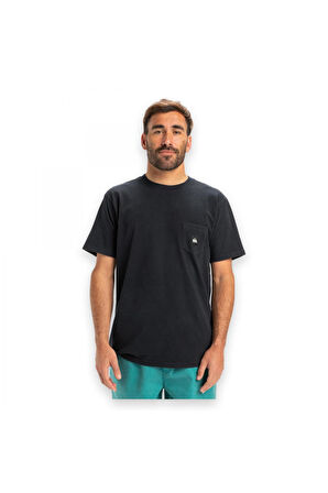 Quiksilver Eqyzt08035 Salt Water Pocket Ss Siyah Erkek T-Shirt