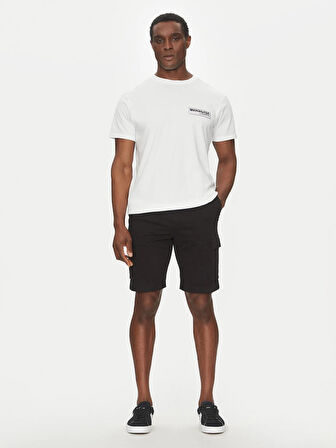 Quiksilver EQYZT08095-908 Palm Square Ss Erkek Spor Tişört
