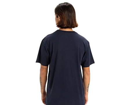 Quiksilver Retro Fade Ss Erkek Günlük Tişört EQYZT08058-KTP0 Lacivert