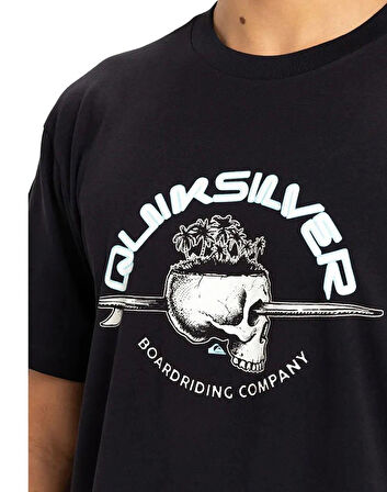 Quiksilver EQYZT08056-KVJ0 Skull Lines Ss Erkek Spor Tişört