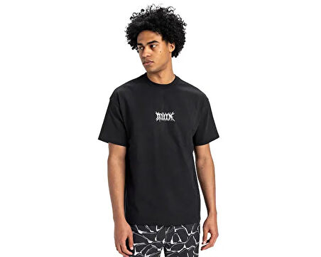 Quiksilver Mercury Chrome Lightning Tee Erkek Günlük Tişört EQYZT08016-KVJ0 Siyah