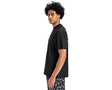 Quiksilver Mercury Chrome Lightning Tee Erkek Günlük Tişört EQYZT08016-KVJ0 Siyah