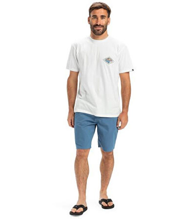 Quiksilver EQYZT08038-WBK0 Evo Future islands Ss Erkek Spor Tişört