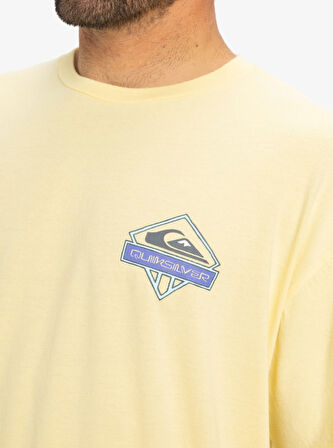 Quiksilver Crystal Jet Erkek Sarı Tişört EQYZT08023 Sarı