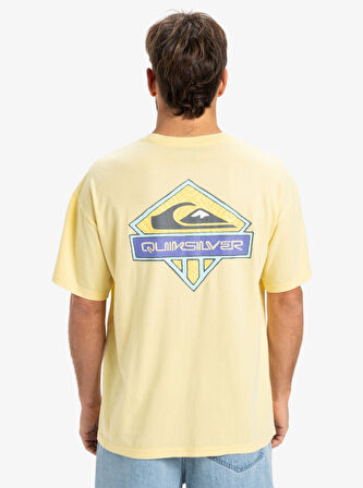 Quiksilver Crystal Jet Erkek Sarı Tişört EQYZT08023 Sarı