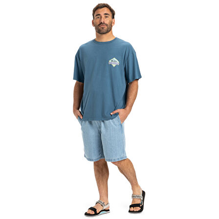 Quiksilver Erkek Tişört Gh Qs Crystal Jet