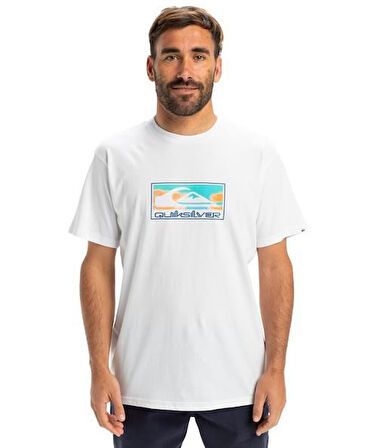 Quiksilver EQYZT08045-908 Ev Gradient Box Ss Erkek Spor Tişört