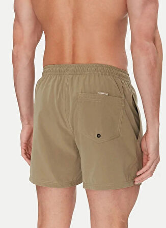 EQYJV04141 SPL FINELINE VOLLEY 15 Haki Normal Bel Standart Kalıp Erkek Şort Mayo