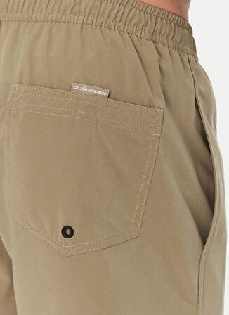 EQYJV04141 SPL FINELINE VOLLEY 15 Haki Normal Bel Standart Kalıp Erkek Şort Mayo