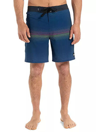 EQYBS04889 SURFSILK STRAIGHT LEG 18 Mavi Normal Bel Standart Kalıp Erkek Şort Mayo