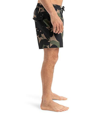Quiksilver EQYJV04107-GRLH Surfsilk Straight Volley 16 Erkek Şort Mayo