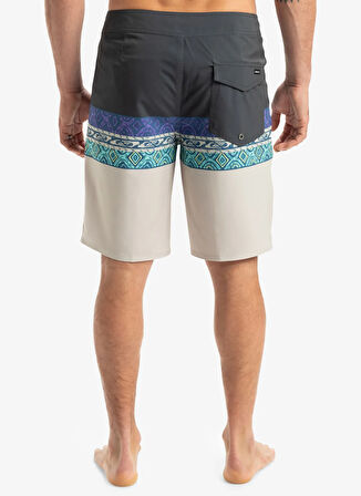EQYBS04890 SURFSILK STRAIGHT LEG 20 Çok Renkli Normal Bel Standart Kalıp Erkek Şort Mayo