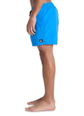 EQYJV04139 SPL FLORAL VOLLEY 15 Mavi Normal Bel Standart Kalıp Erkek Şort Mayo
