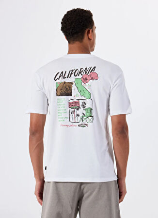 Billabong DREAMY PLACE SS EBYZT00294 Beyaz Bisiklet Yaka Regular Fit Düz Erkek T-Shirt