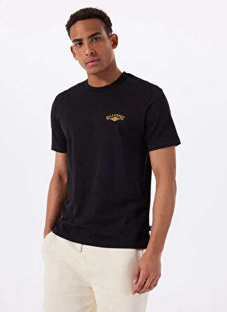 Billabong DREAMY PLACE SS EBYZT00294 Siyah Bisiklet Yaka Regular Fit Düz Erkek T-Shirt