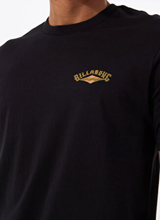 Billabong DREAMY PLACE SS EBYZT00294 Siyah Bisiklet Yaka Regular Fit Düz Erkek T-Shirt