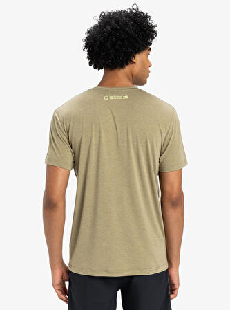 Quiksilver EQYKT04372-TMSH Coastal Run Ss Erkek Spor Tişört