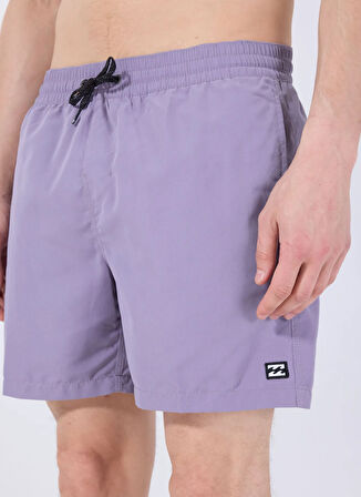 Billabong ALL DAY LB EBYJV00134 Mor Regular Fit Düz Erkek Şort Mayo