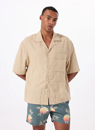 Billabong VACAY LB EBYJV00144 Haki Regular Fit Düz Erkek Şort Mayo