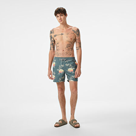 Billabong Vacay Lb Erkek Yeşil Deniz Şortu