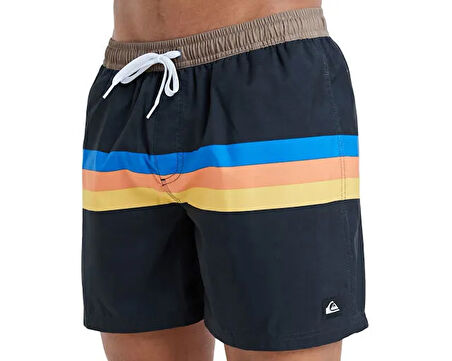 Quiksilver Everyday Straıght Volley 15 Erkek Yüzme Şortu EQYJV04121-BLRS Siyah