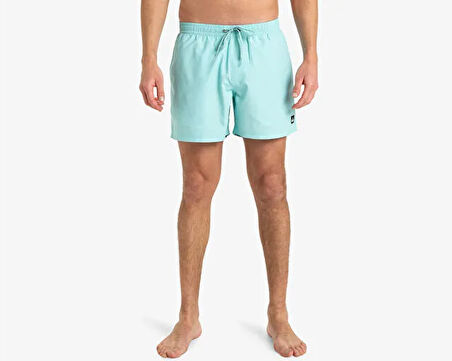 Quiksilver Everyday Solid Volley 15 Erkek Şort Mayo EQYJV04120-AQSK Mavi