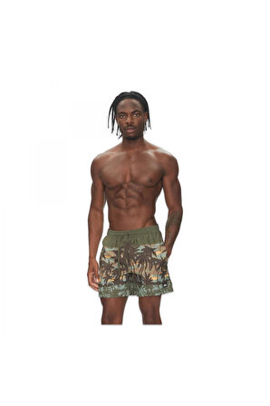 Quiksilver Eqyjv04121 Everyday Straight Volley 15 Haki Erkek Şort