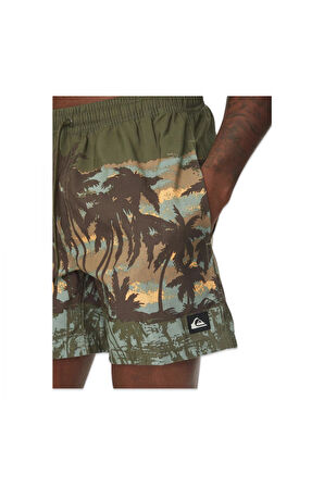 Quiksilver Eqyjv04121 Everyday Straight Volley 15 Haki Erkek Şort