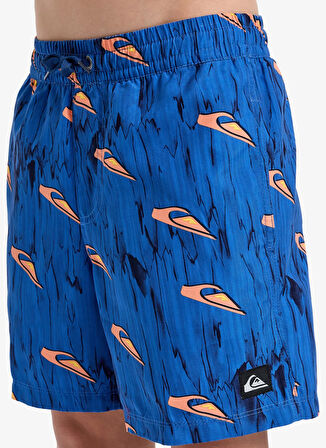 Quiksilver Mavi Erkek Çocuk Şort Mayo EQBJV03514-NEXT GEN VOLLEY YTH 14