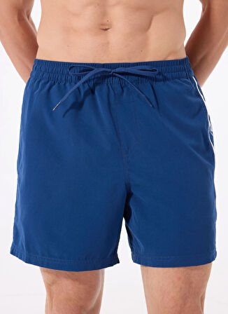 EQYJV04134 EVERYDAY VERT VOLLEY 16 Mavi Normal Bel Standart Kalıp Erkek Şort Mayo