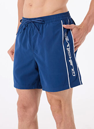 EQYJV04134 EVERYDAY VERT VOLLEY 16 Mavi Normal Bel Standart Kalıp Erkek Şort Mayo