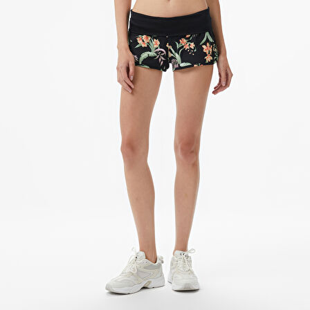 Roxy Endless Summer Printed BS Kadın Siyah Deniz Şortu