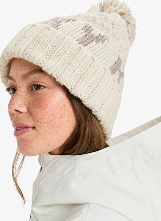 Quiksilver ERJHA04409-TONIC BEANIE Beyaz Kadın Bere
