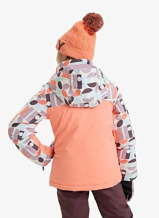 Quiksilver Çok Renkli Kız Çocuk Kayak Montu ERGTJ03200-GALAXY GIRL JK