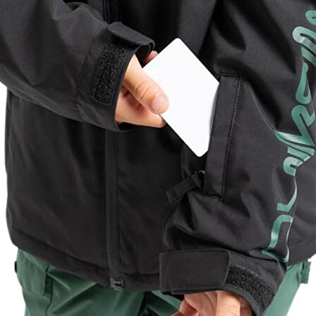 Quıksılver Mıssıon Youth Jk Anthracite - Solid Erkek Çocuk Snowboard Ceketi Eqbtj03230-11793