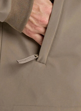 Quiksilver EQYJK04185-LIVE FOR THE DREAM Kahve Düz Erkek Mont