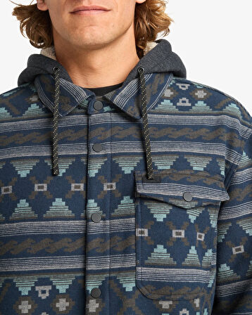 Bıllabong Furnace Bonded Flannel Dark Navy Erkek Gömlek Ebywt03005-ktp0