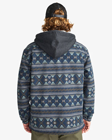 Bıllabong Furnace Bonded Flannel Dark Navy Erkek Gömlek Ebywt03005-ktp0
